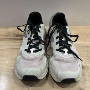 On Cloudrunner Shoes Womens Size 9.5 Gray Black‎ Mesh Lightweight Swiss Running
